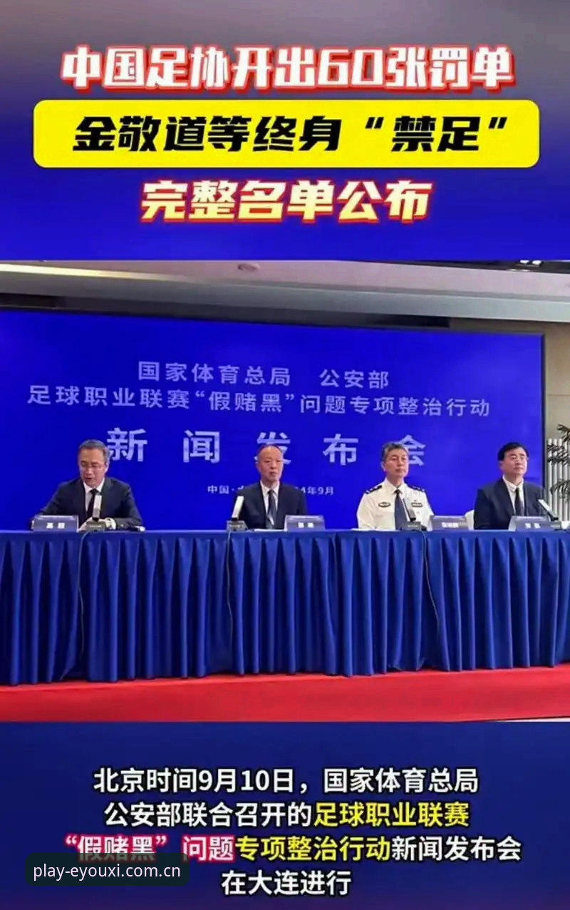 中国足协第三批禁足名单最新消息：65人受罚，涉及多名俱乐部高管